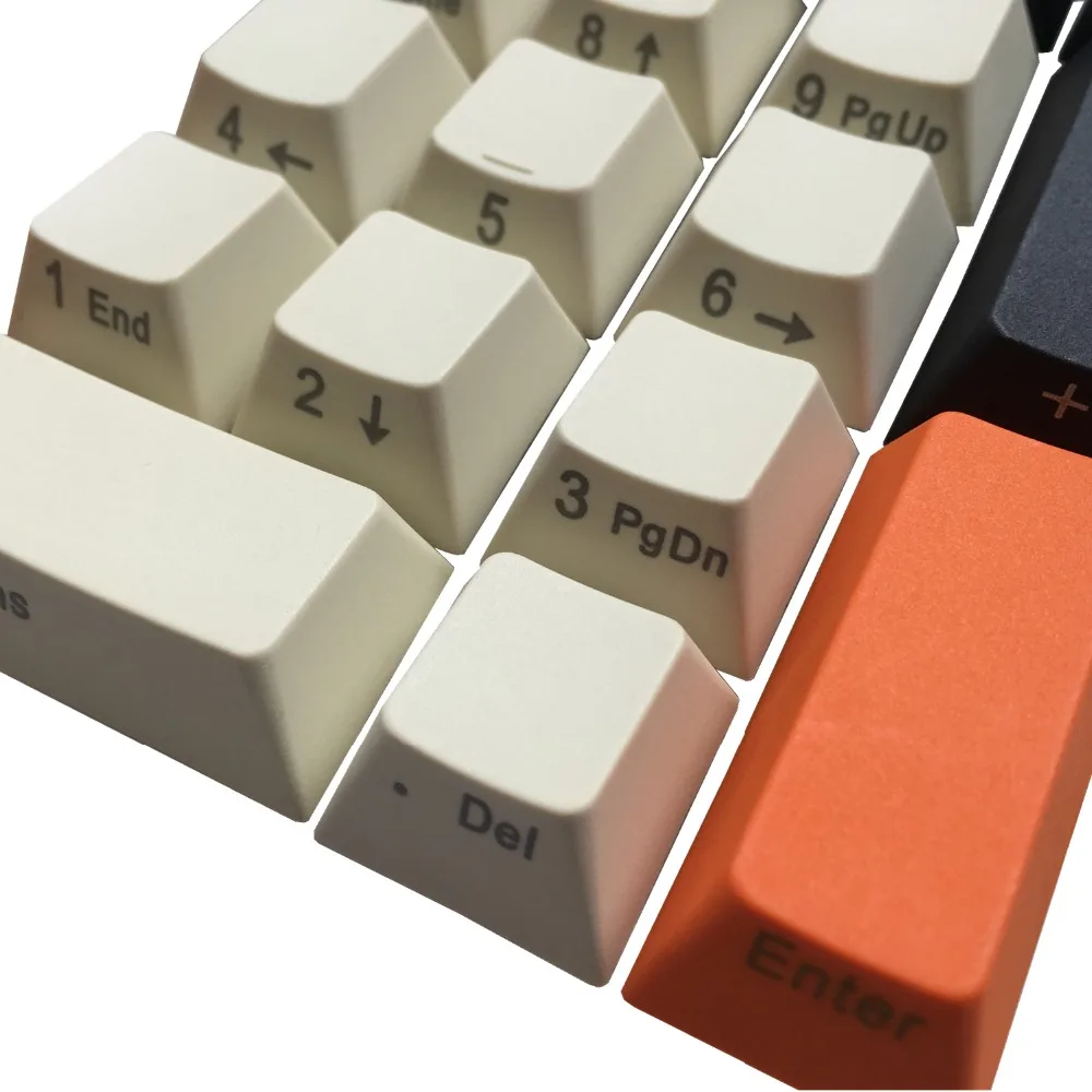 PBT углерода шапки сбоку с международным стандартом ISO Cherry MX ключ Набор для 60%/TKL 87/104/108 MX механическая клавиатура подходит Anne Akko X уточка