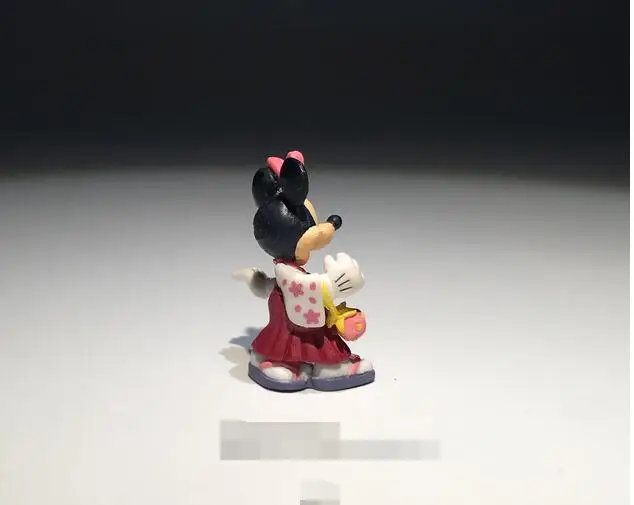 60 шт. 3 см классическое кимоно Минни Маус маленькая фигурка игрушки subminiature ПВХ