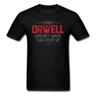 Мужская футболка с принтом даже Orwell, не удается сделать эту вещь, 2018, футболки с хорошими играми, футболки с принтом GG, топы, футболки, хлопковая одежда, подарок для парня