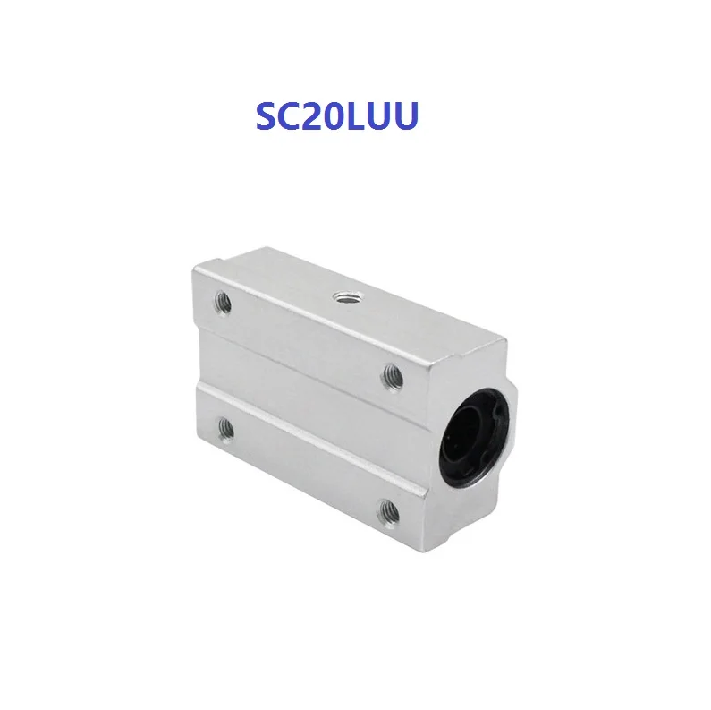 50 шт./лот SCS20LUU SC20LUU 20 мм Длинный Линейный Корпус шарикоподшипник скользящий блок