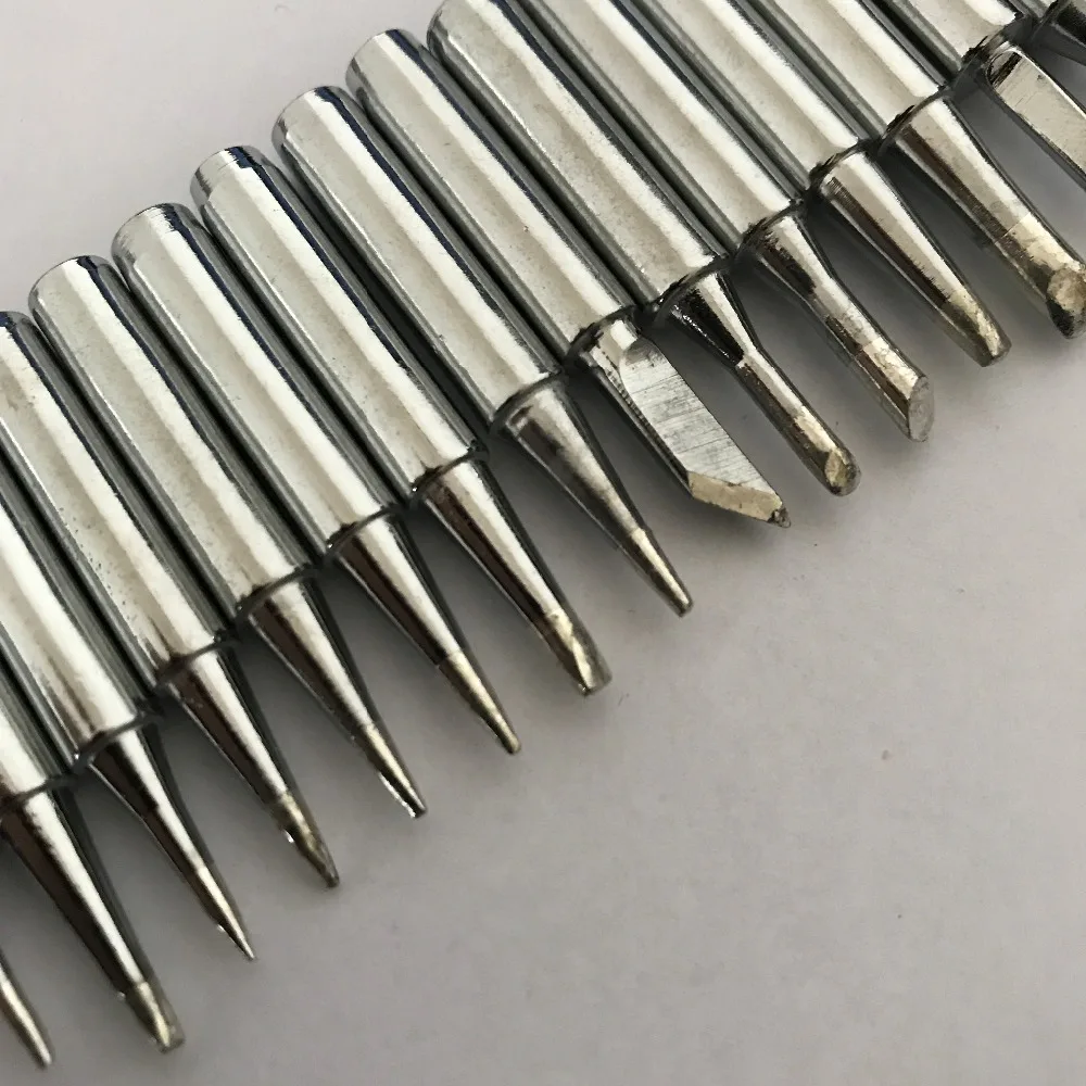 Высококачественный бессвинцовый наконечник паяльника 15 шт./лот 900M-T для 936 saike 909