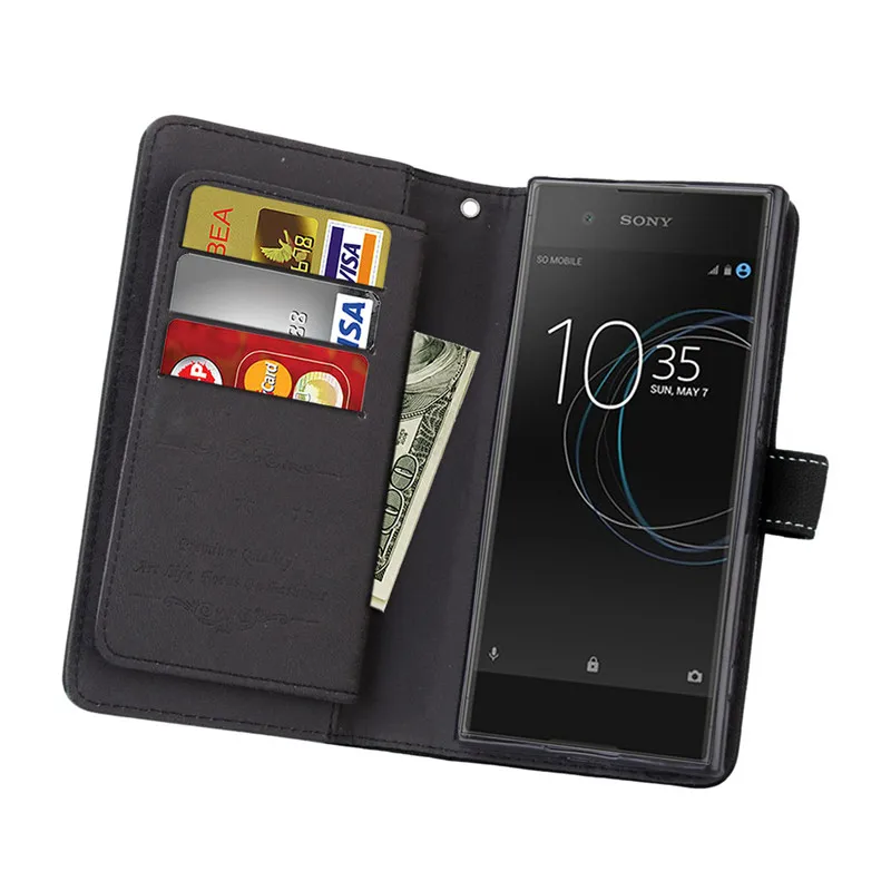 Swtengyue чехол для Sony хperia xa1 кожаный чехол-книжка с бумажником для карт/чехол для Sony Xperia xa1 G3121 Z6 чехол