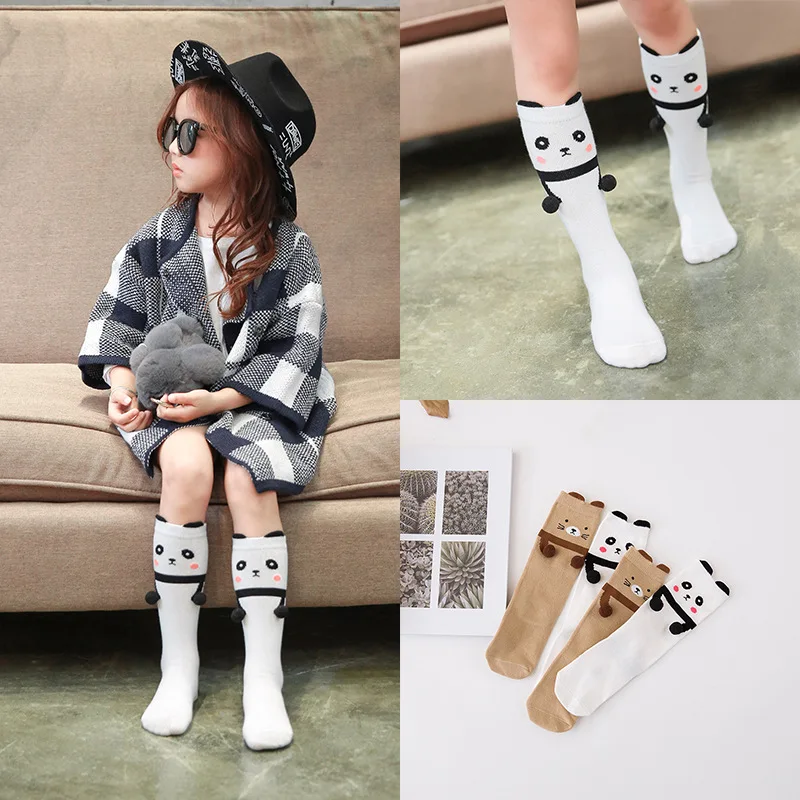 Новые стильные гольфы для маленьких мальчиков и девочек школьные хлопковые