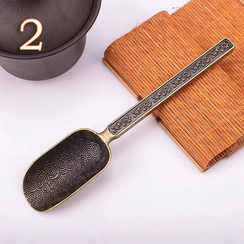 1 шт. китайские чайные ложки медная ложка для чая чайных листьев на выбор