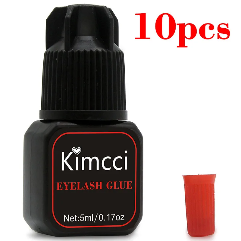 Клей для наращивания ресниц Kimcci 10 шт./лот быстросохнущий клей 1 3 секунды Pro Lash
