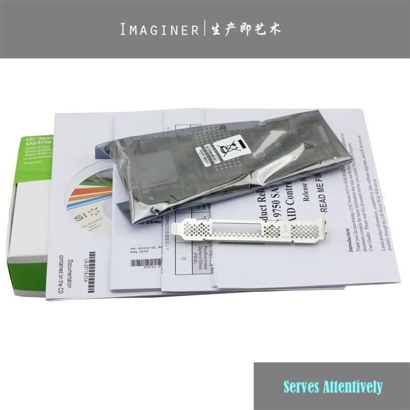 LSI 9750 8e LSI00243 8 port Ext. 2x SFF 8088 PCI E X8 6 ГБ/сек. SAS SATA RAID контроллер новинка розничная