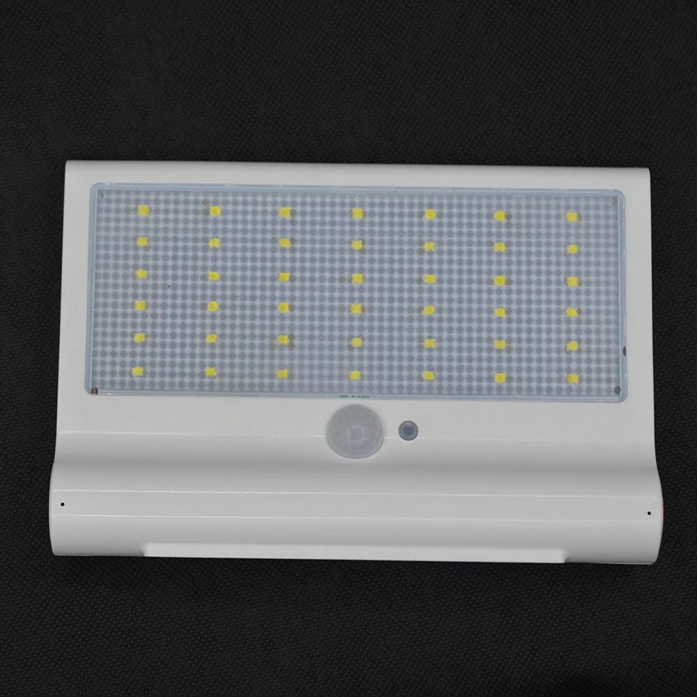 42 светодиодный Водонепроницаемый движения PIR Сенсор Солнечный Мощность