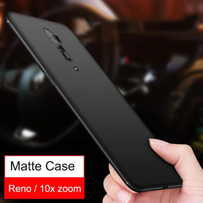 Чехол MUCHI для OPPO Reno 10x ZOOM простой тонкий матовый Мягкий силиконовый чехол 5G 2019 |