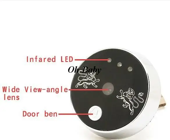 SDR 2014 новый роскошный 3 5 &quotСмарт глазок просмотра видео дверь телефон широкий