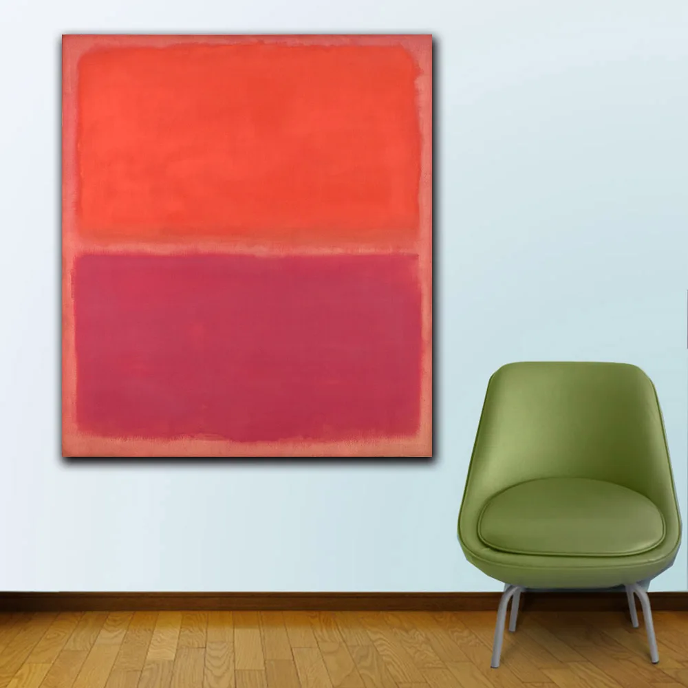 Знаменитые настенные картины для гостиной Марк Ротко № 3 Печать на холсте