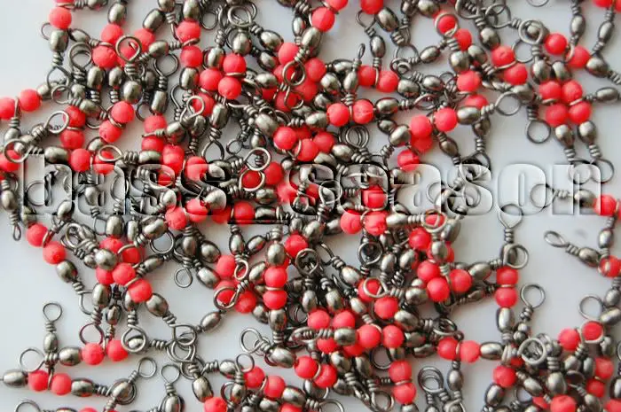 100 Pcs CrossLine (3 Way) Fishing BARREL Swivel Size 8 X 10 36lb Free Shipping | Спорт и развлечения