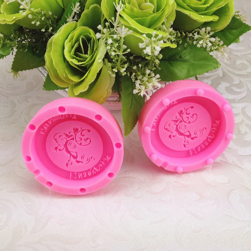 

New arrival Silicone mold K435 Big round shape Soap mold