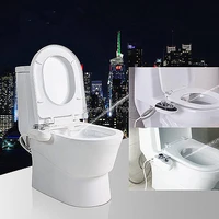 non electric toilet bidet with female cleaning nozzle spraywashing feminine butt smart seat bidetwomen shower ass bidetj17143