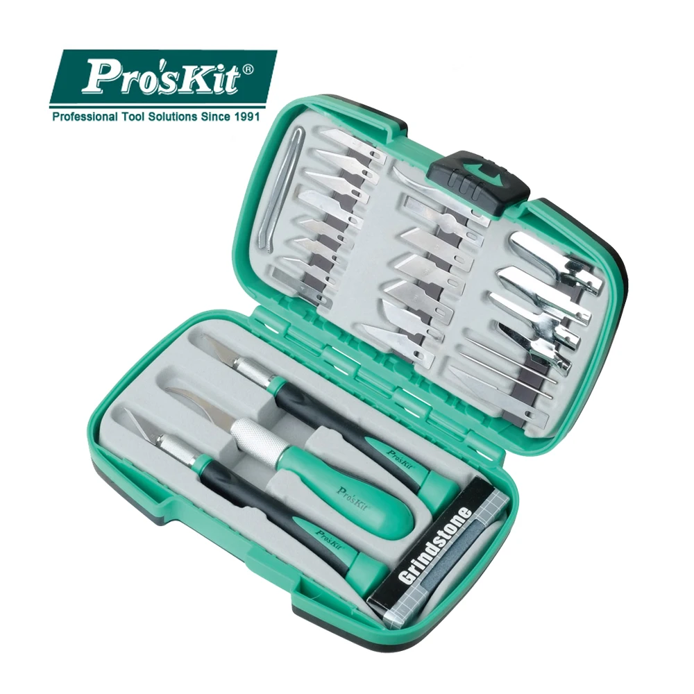Pro'sKit PD 395A 30 шт. Многофункциональный Ножи деревообрабатывающий набор