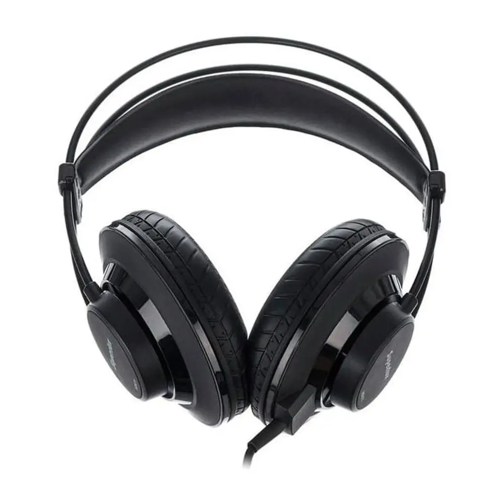 Superlux HD671 светильник-вес прочные динамические закрытые задние наушники 50 мм неодимовые драйверы для домашнего студийного мониторинга музыки - Цвет: black
