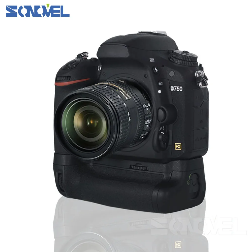 

MEIKE MK-D750 Battery Grip Pack Replacement MB-D16 With 1pcs EN-EL15 Battery for Nikon D750 DSLR Camera