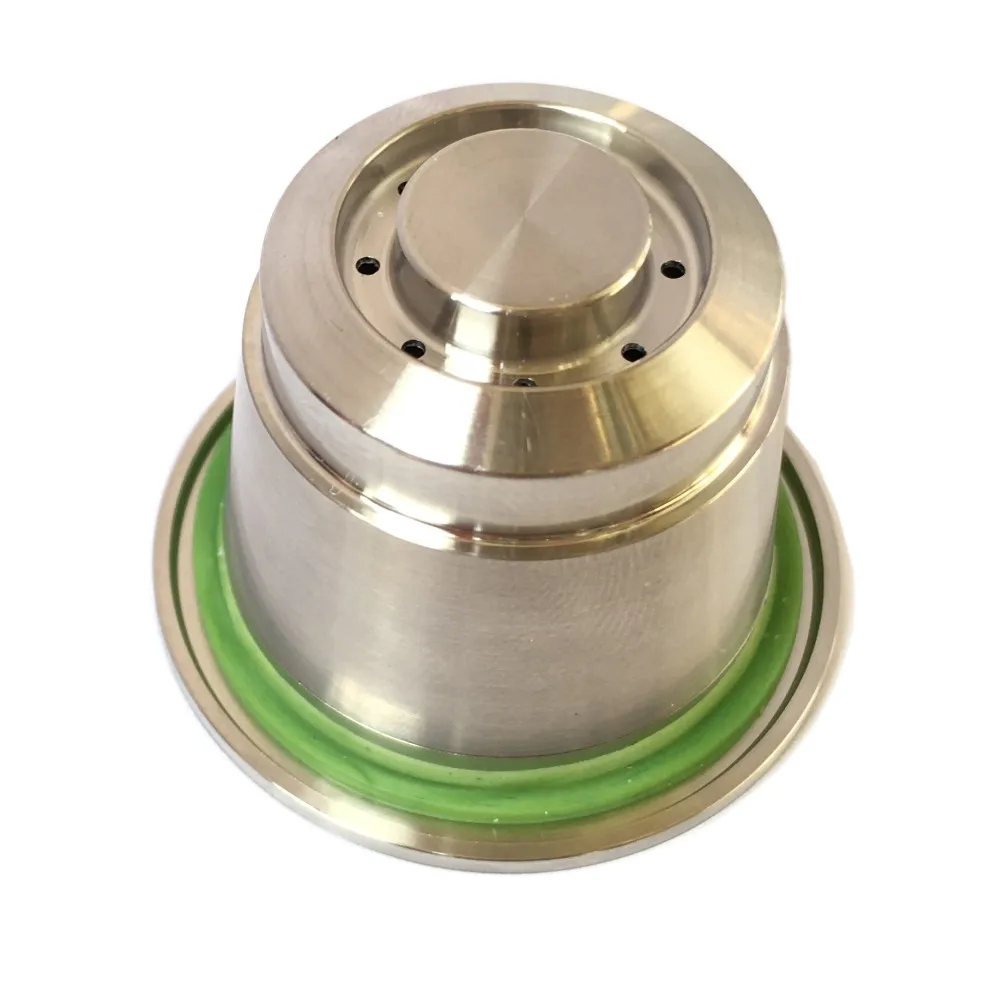 Новые металлические капсулы из нержавеющей стали многоразовые Многоразовые для