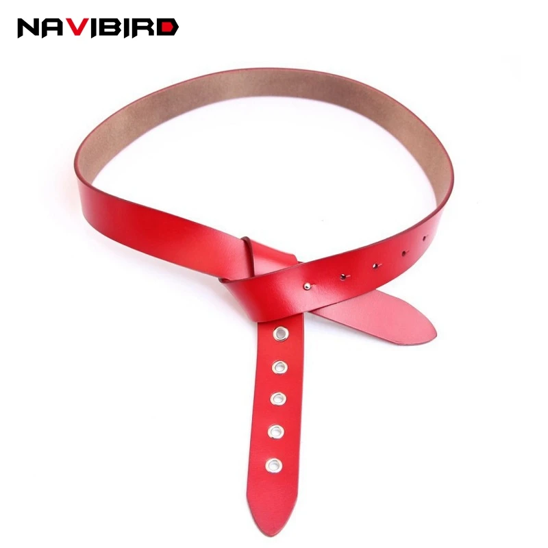 120 см длинный ремень из коровьей кожи для женщин с гладкой пряжкой Женский