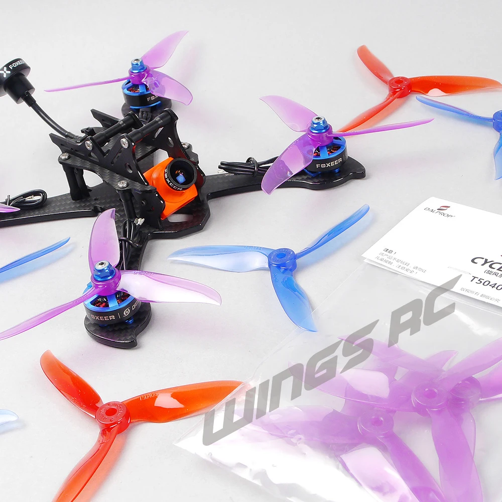 24 шт./12 пар DALPROP CYCLONE T5040C PRO T5040V2 5040 3 Лопасти пропеллера