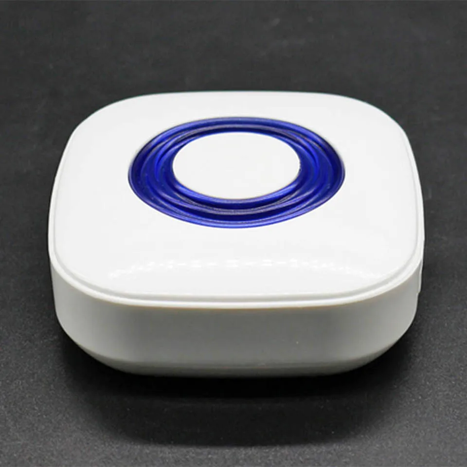 Wi-Fi 433 МГц обучающий кодовый Звонок Dingdong Chime беспроводной комнатный дверной