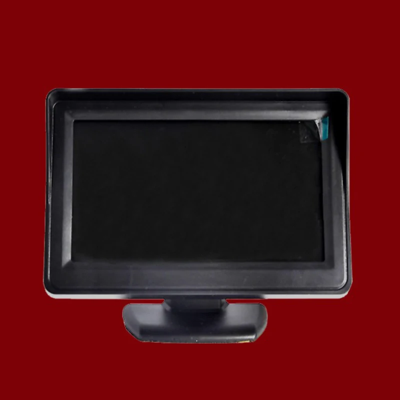 4 3 дюймовый 480x272 Tft ЖК монитор с 2 полосным av входом беспроводной передачи видео +