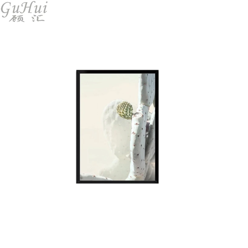 Nordic Desert Landscape Green Cactus Canvas Painting Plant and Poster Home Living Room Decor Wall Photo Picture Cuadros | Дом и сад