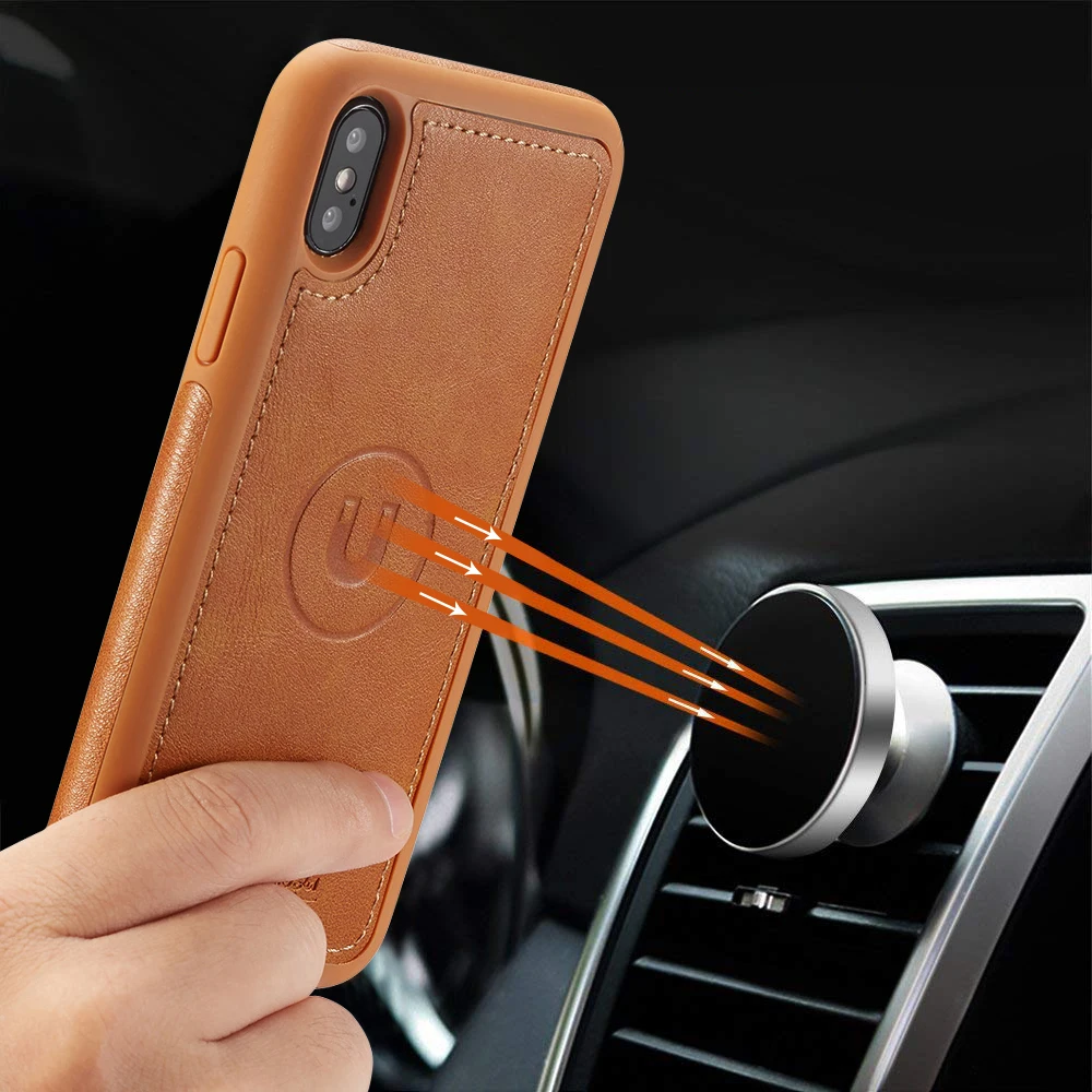 Кожаный чехол бумажник с откидной крышкой для iPhone 12 Pro Mini 11 6S 7 8 Plus xs max XR съемный