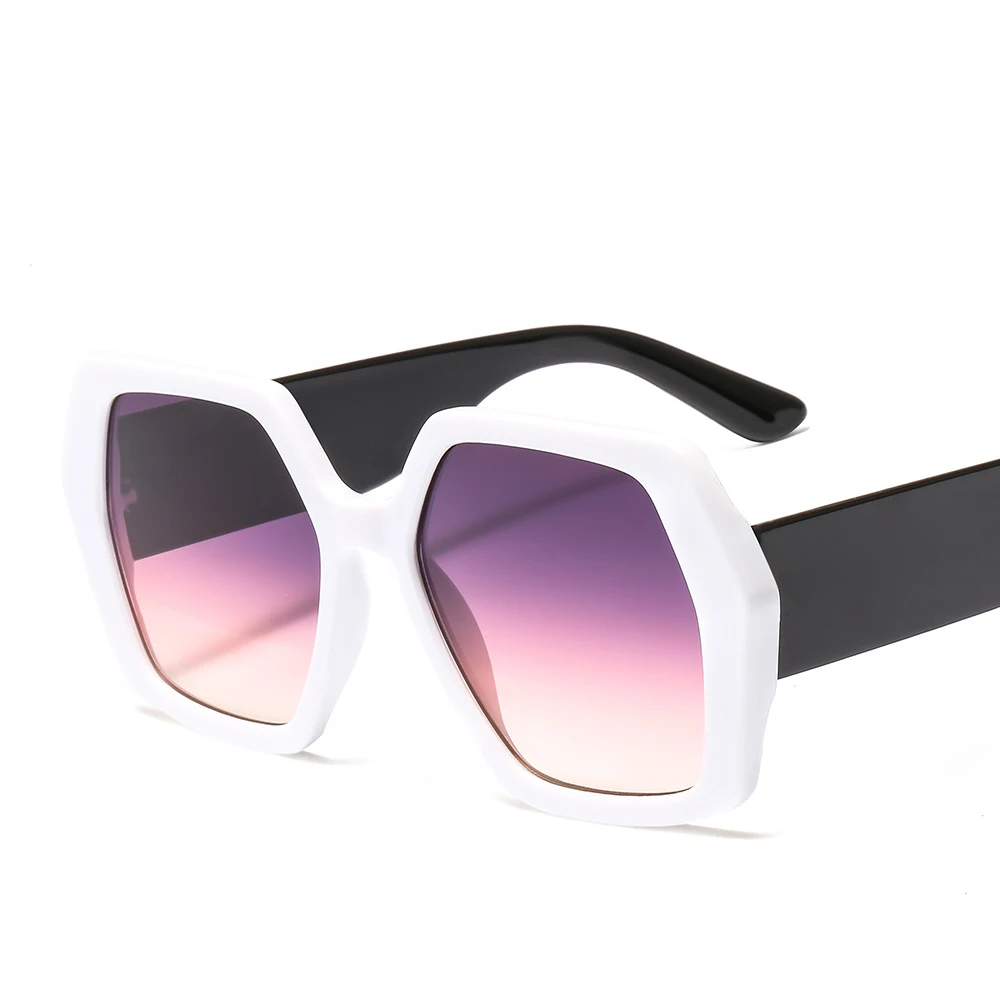 C7 grey yellow lens Longkeader, новинка, негабаритные солнцезащитные очки для женщин, фирменный дизайн, Роскошная большая оправа, винтажные очки, UV400, Gafas de sol 9044 - Цвет линз: C7 grey yellow lens