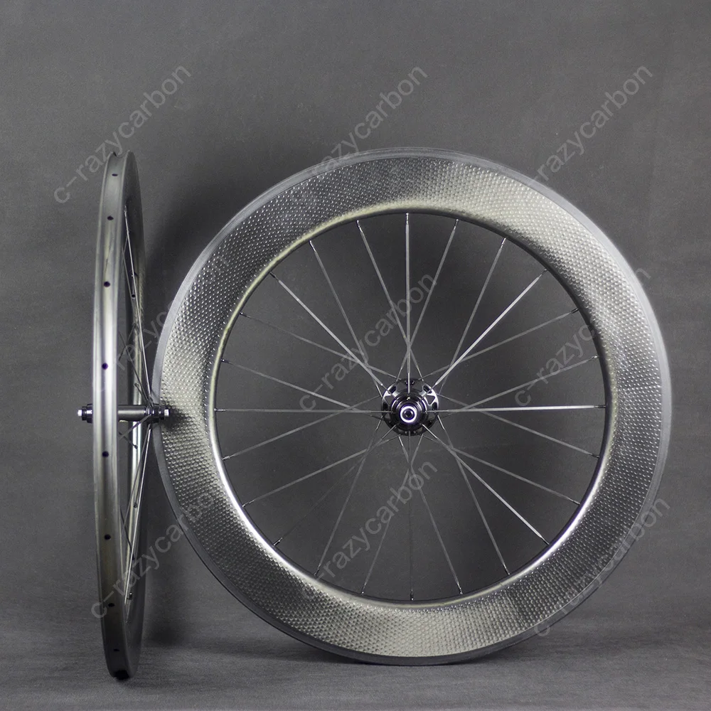 Улыбающегося спереди и Rear45/50/58/80mm машина витанции с высокой уровень 700C Road улыбающегося Угловые колеса Клинчера базальтовая тормозная поверхность