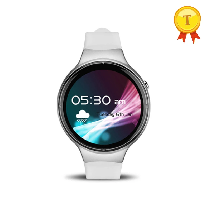 Белый 1,39 дюймов 400*400 Android ios 3g мужчина женщина любовник Смарт часы бизнес телефон часы wifi 16 Гб Bluetooth умные часы для IPhone x - Цвет: Белый