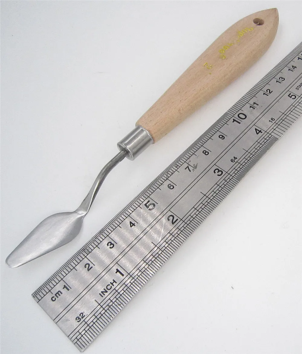 Палитра искусство масло смесь Краска рисовать Шпатель скребок текстура нож