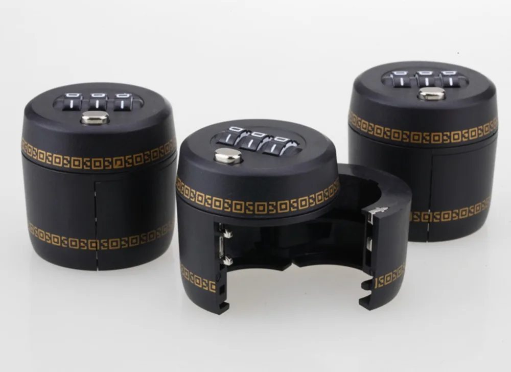 Новый пластик бутылка паролем комбинации замок вакуумная пробка для бутылки plug