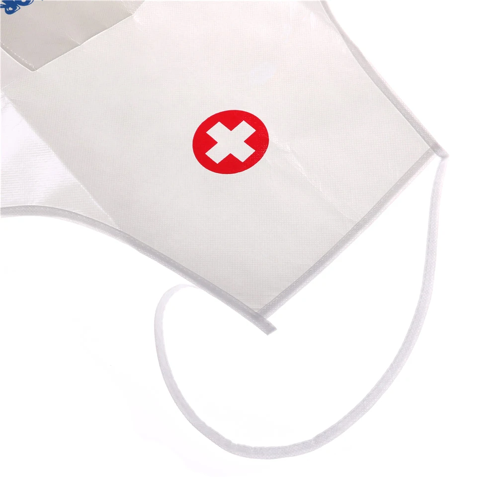 Популярный Детский костюм для ролевых игр белый халат врачей униформа медсестры