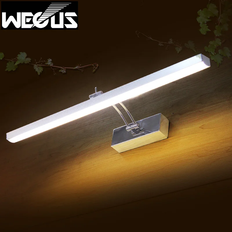 400 мм рок н зеркало для ванной комнаты светильник светодиодный спальня Рабочий