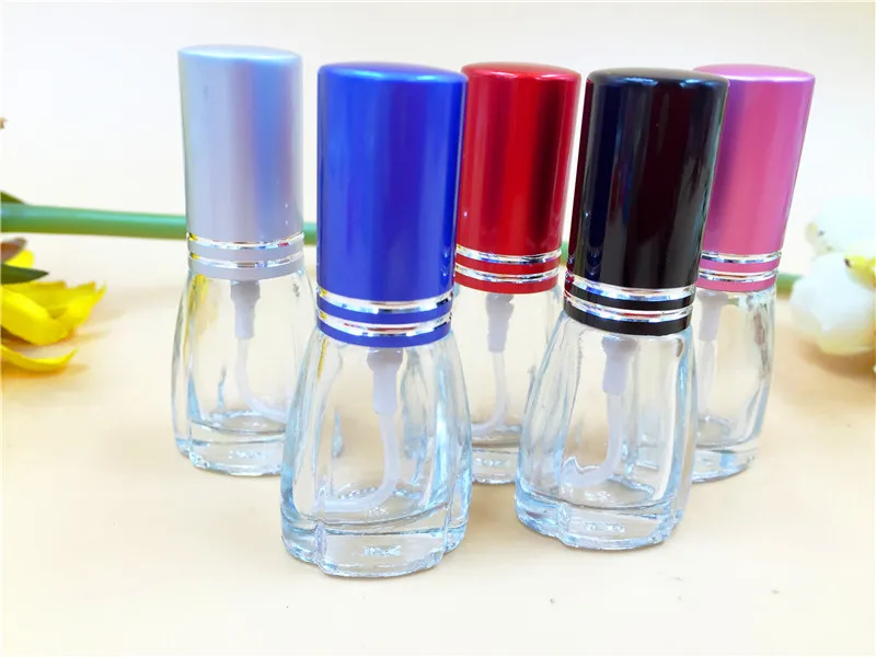 

The New Shaped Transparent Glass Perfume Bottle 5ML Spray Bottle 100PCS/LOT