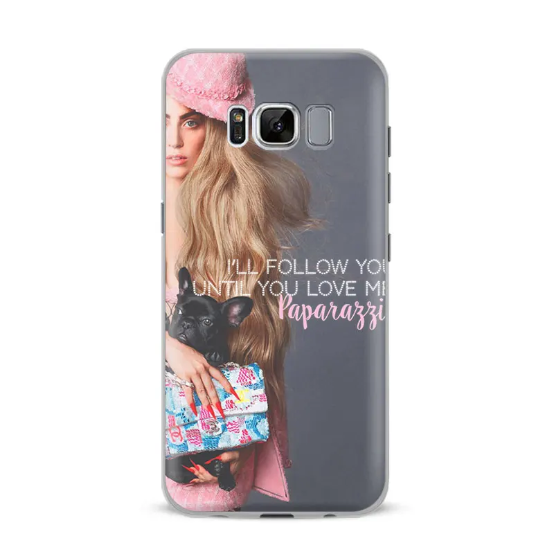 Леди Джоан Гага монстр с цитатой «Цитаты чехол для телефона для Samsung Galaxy S5 S6 S7 край S8 S9 Plus Note 8 3 4 5 A5 A7 J5 J7