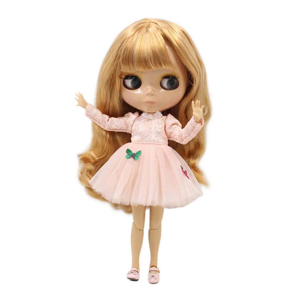 Ледяной DBS bjd куклы коричневый цвет длинные вьющиеся волосы загорелая кожа