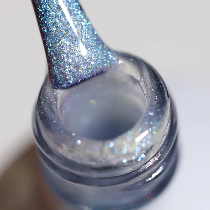 BORN PRETTY Rainbow УФ гель 6 мл Блестящий отмачиваемый Гель лак длительный для ногтей 12