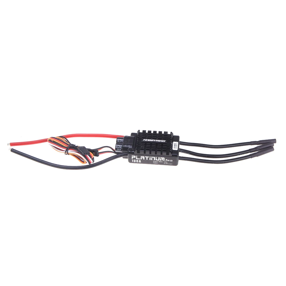 1 шт. оригинальный HOBBYWING Платиновый 100A V3 высокой производительности ESC для TREX 550 600