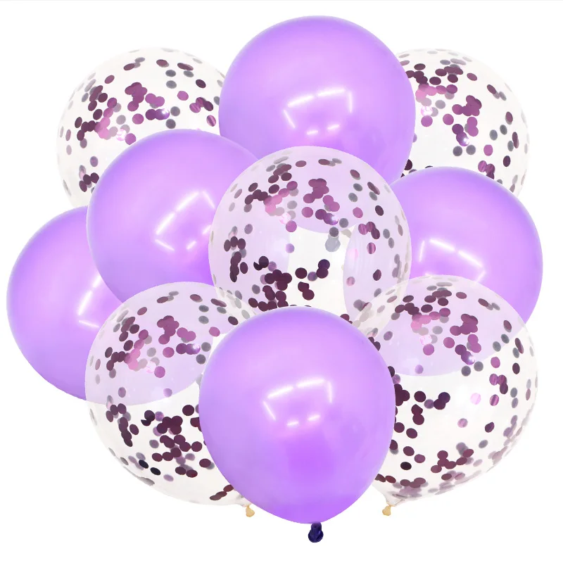 10pcs purple 4pcs Number Foil Balloons 40inch Green Silver Digit Air Balloons Christmas Decoration Happy New Year Globos Graduation - Цвет: 10pcs purple