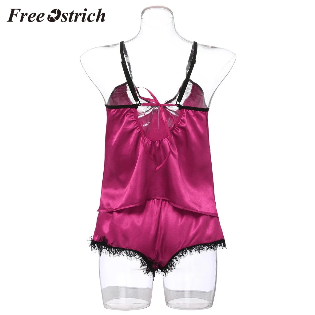 Женское нижнее белье со страусом мягкое кружевное сексуальное платье для сна