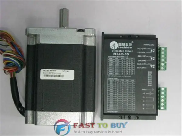 Leadshine 2 фазный шаговый комплект (Drive + двигатель) M542 05 86HS85 8.5N. m Новый|leadshine stepper|driving