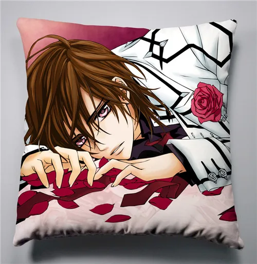 Коричневый Аниме Манга Vampire Knight 40x40 см наволочка чехлы на сиденья постельные принадлежности подушки 007 - Цвет: Коричневый