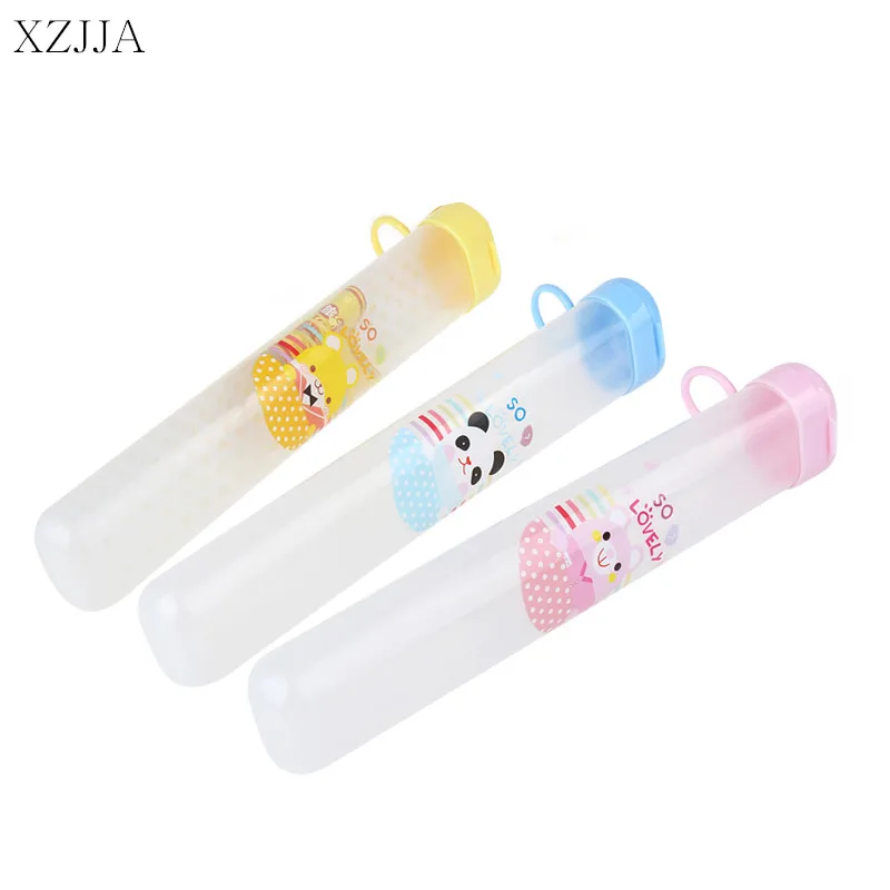 XZJJA 2 шт. Симпатичные животные зубная щетка ящик для хранения в путешествии