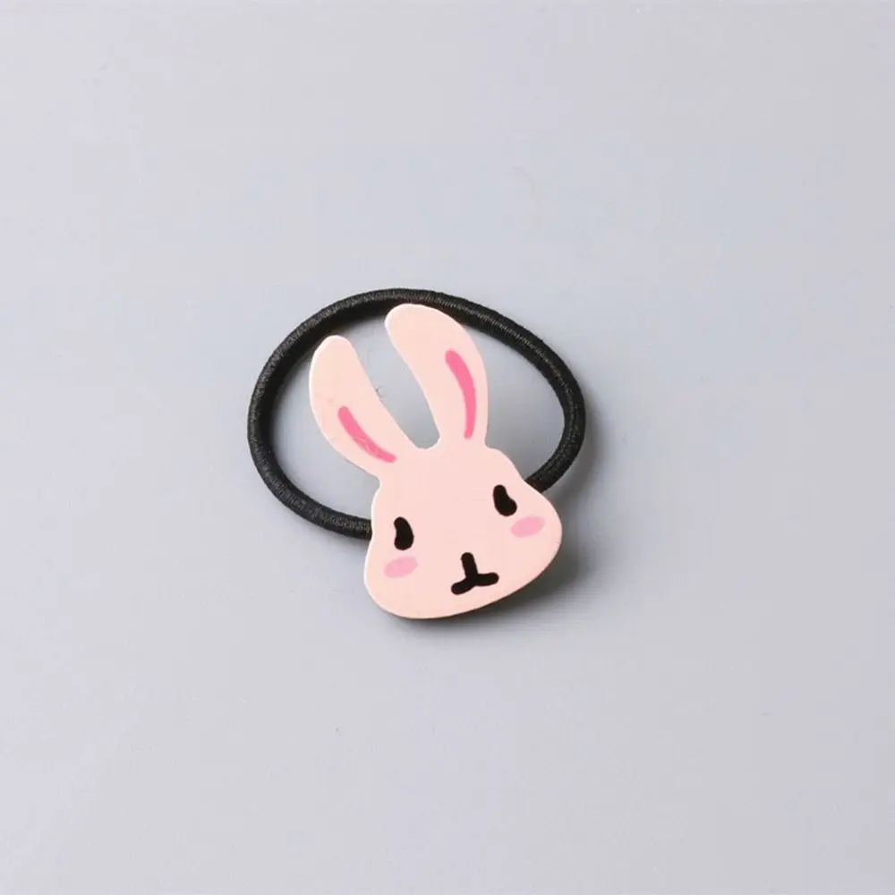 Акриловые животные кролик Hairband Дети Сердце шаблон волос аксессуары для Плетения КОС девушки подарок мини эластичные резинки для волос Инструменты для укладки