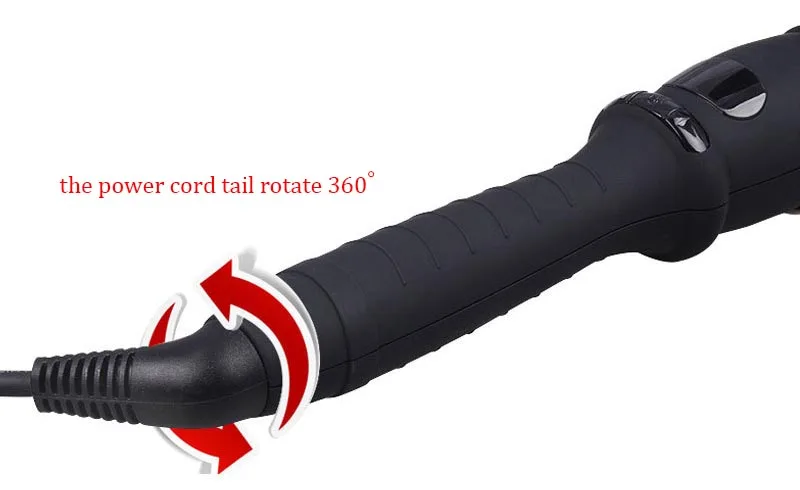 Профессиональные керамические щипцы для завивки волос с ЖК-экраном инструменты