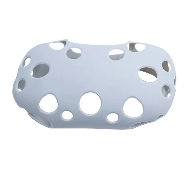 Helmet Case Gray Силиконовый чехол для ручки контроллера, защитный чехол для htc Vive VR, противоскользящий противоударный корпус для htc Vive, гарнитура VR, доступ к играм - Цвет: Helmet Case Gray