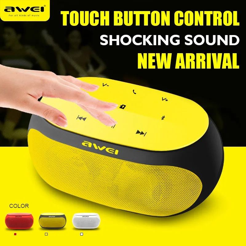 Awei Y200 Bluetooth динамик портативный беспроводной V3.0 Громкая Связь Динамик AUX Поддержка TF карта для iPhone для samsung громкий динамик s