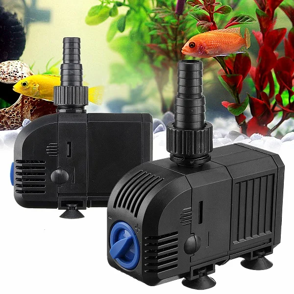 7W-500LPH, 8W-600LPH Multifonctional погружной водяной насос 220V Аквариум садовые насосы для водопадов и фонтанов