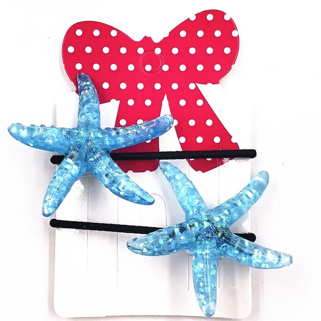 Лидер продаж 2 шт. блестящая Морская звезда хвост русалки головной убор BB